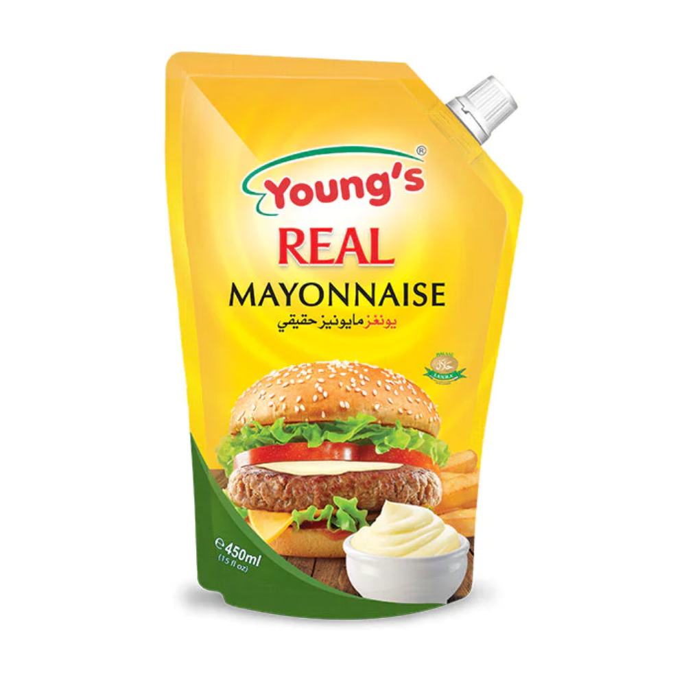 YOUNGS REAL MAYONNAISE PH 450ML