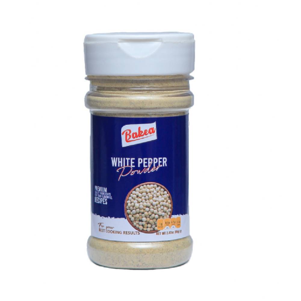 BAKEA WHITE PEPPER POWDER 70GM