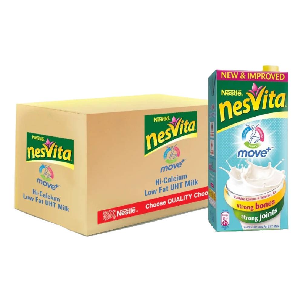 NESTLE NESVITA MILK MOVE PLUS STRONG BONES 1 LTR - CARTON – Aster ...