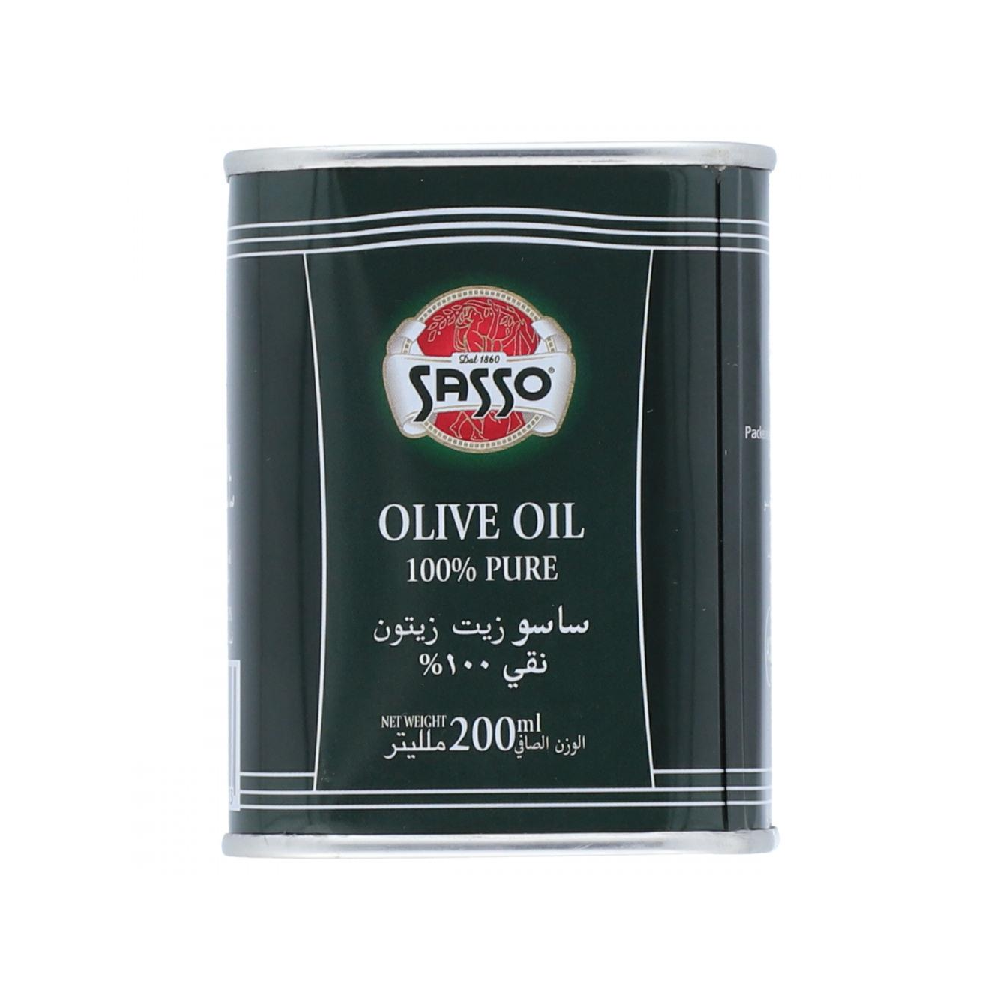 SASSO VIRGIN OLIVE OIL (TIN) 200ML