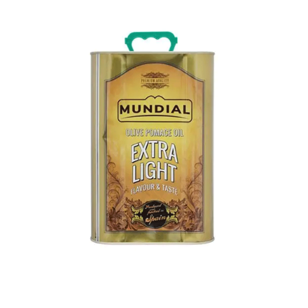 Mundial Extra Light Olive Pomace Oil 3Ltr Tin