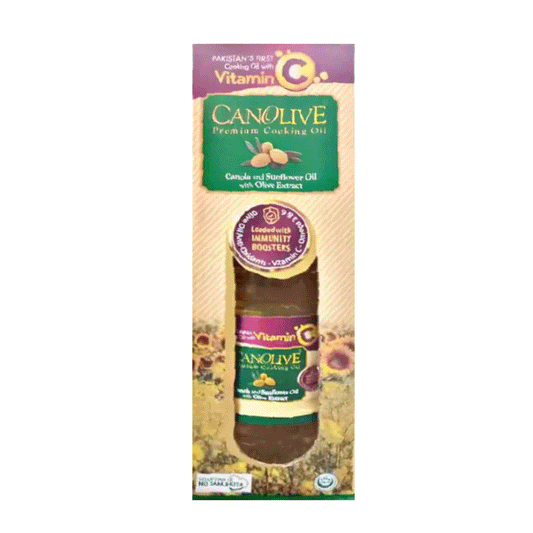 Canolive Premium Cooking Oil 1Ltr Bottel