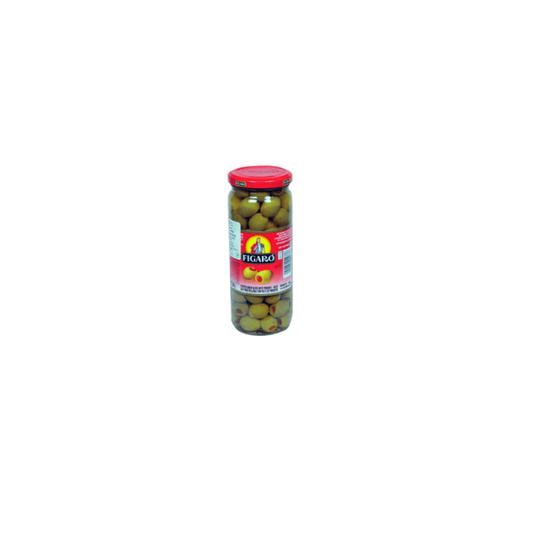 Figaro Olives Stuffed Green 85Gm
