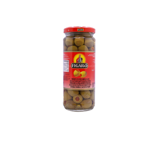 Figaro Olives Pitted Green 160Gm