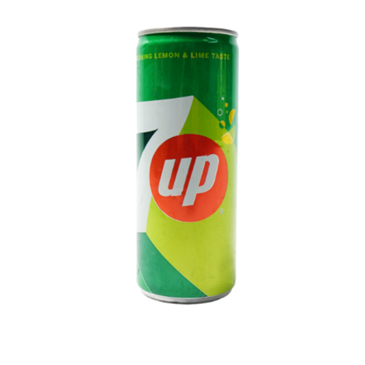 7Up Can Slim 250Ml
