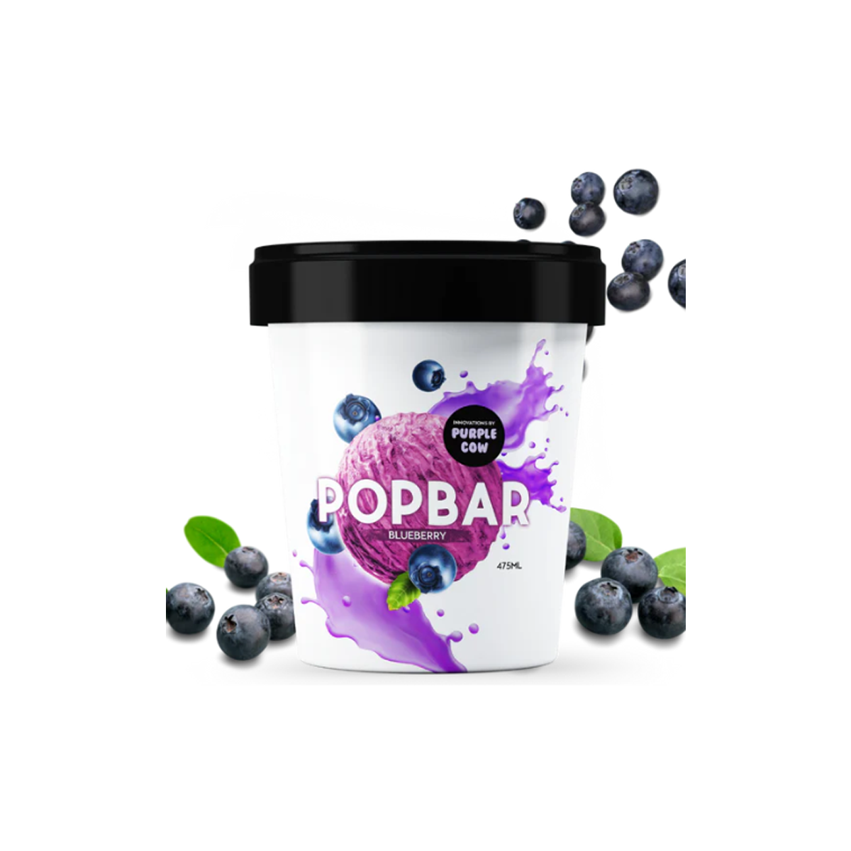 Blueberry Ice Cream 475Ml