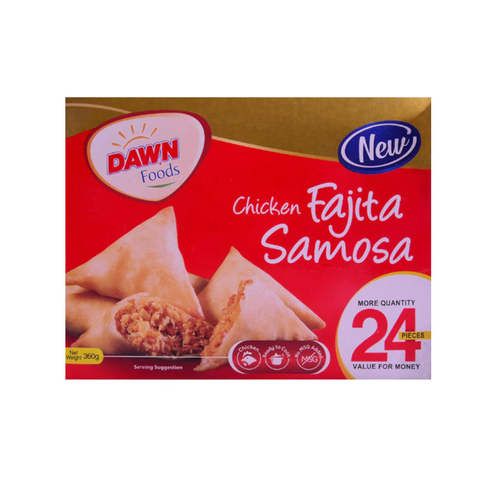 Dawn Chicken Fajita Samosa 360Gm 24-Pcs
