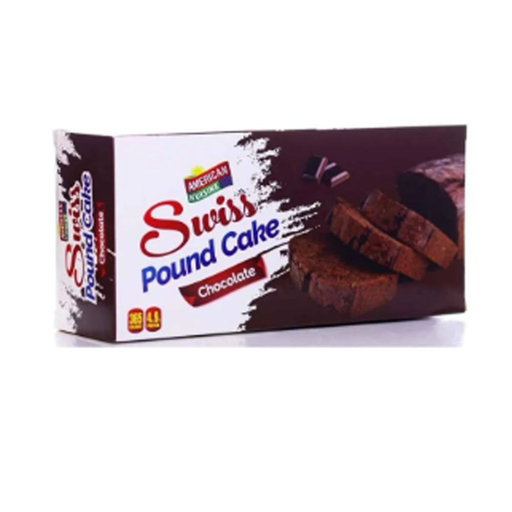 A.K Swiss Pound Choco Cake 225G