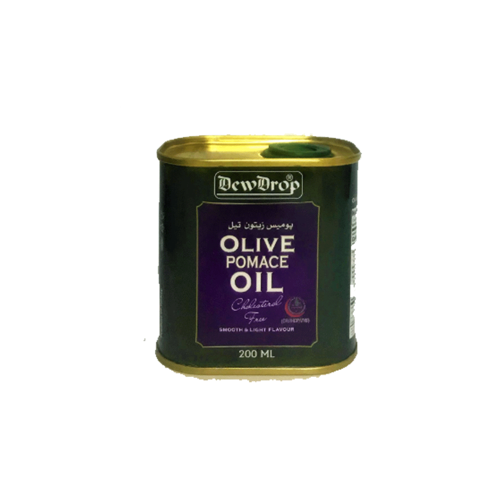 Dewdrop Olive Oil 200 Ml Pomace Tin