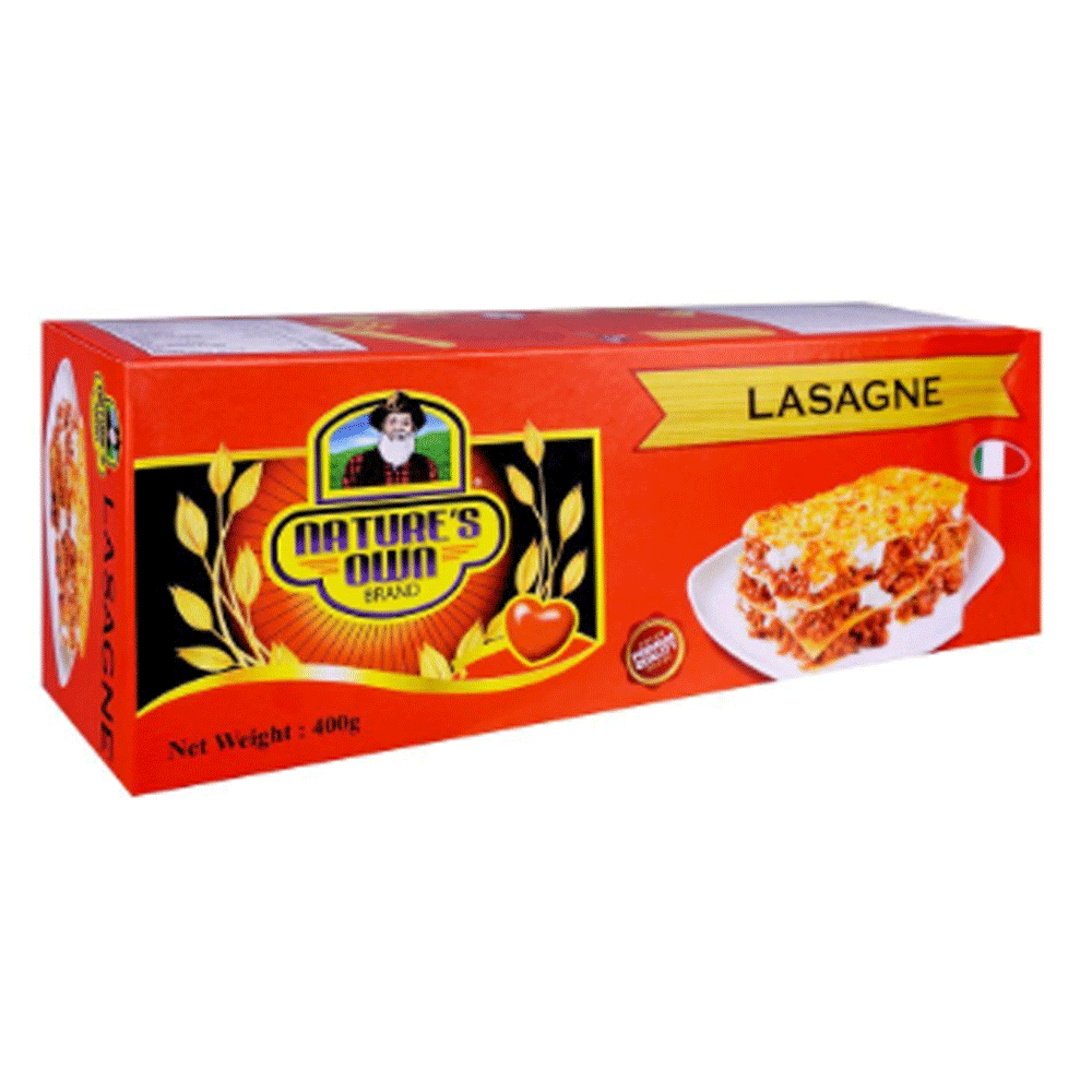 Nature'S 400G Lasagne Pasta (Box)