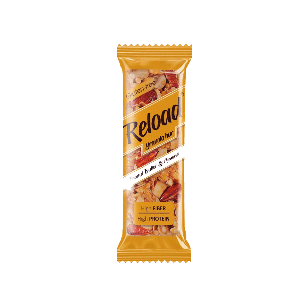 Reload Peanut Butter & Almond Chocolate 30Gm