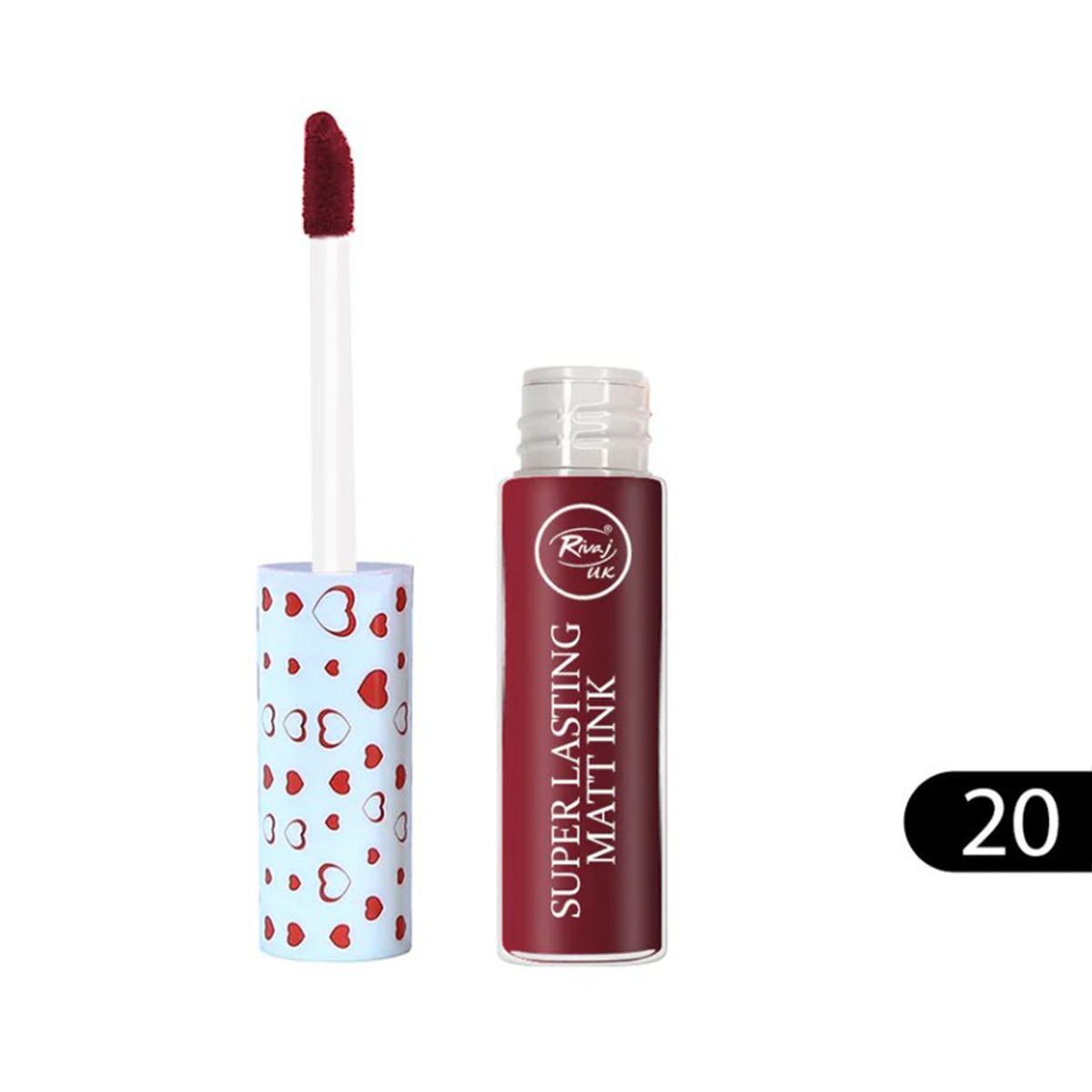 RIVAJ SUPER LASTING MATTE LIP GLOSS20
