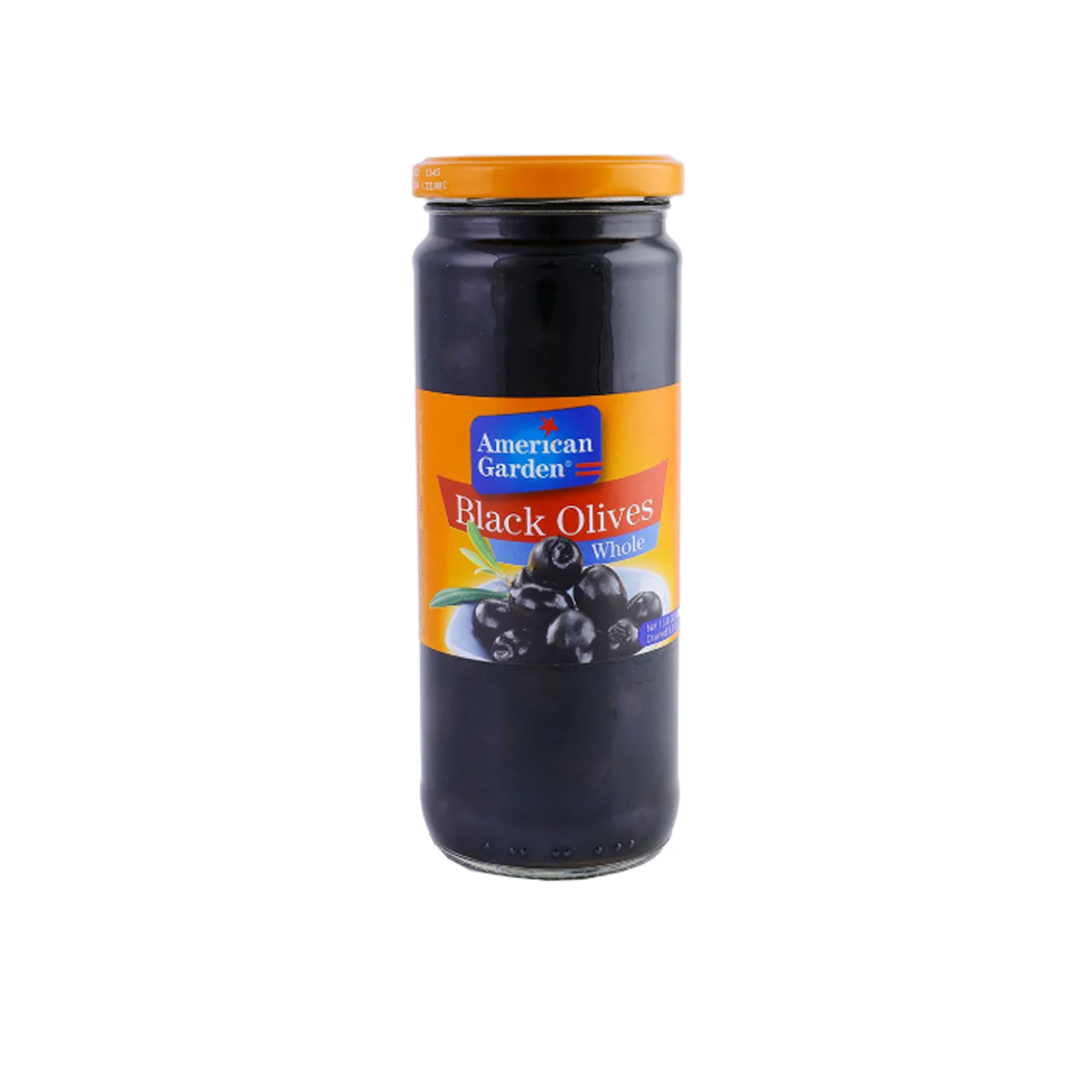 American Garden Olives Black Whole (450 Gm) (Imp)