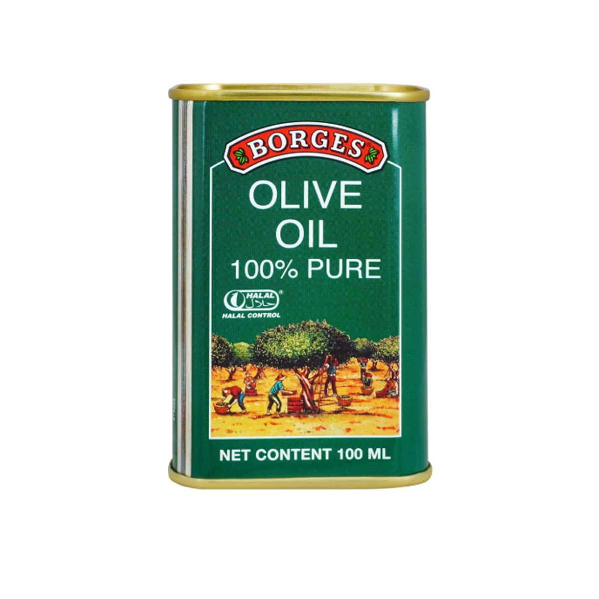 Borges Massage 100Ml Tin