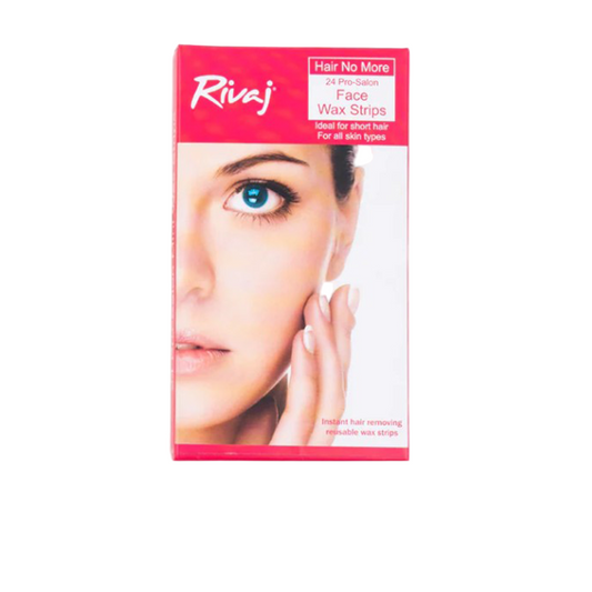 RIVAJ FACE WAX STRIPS