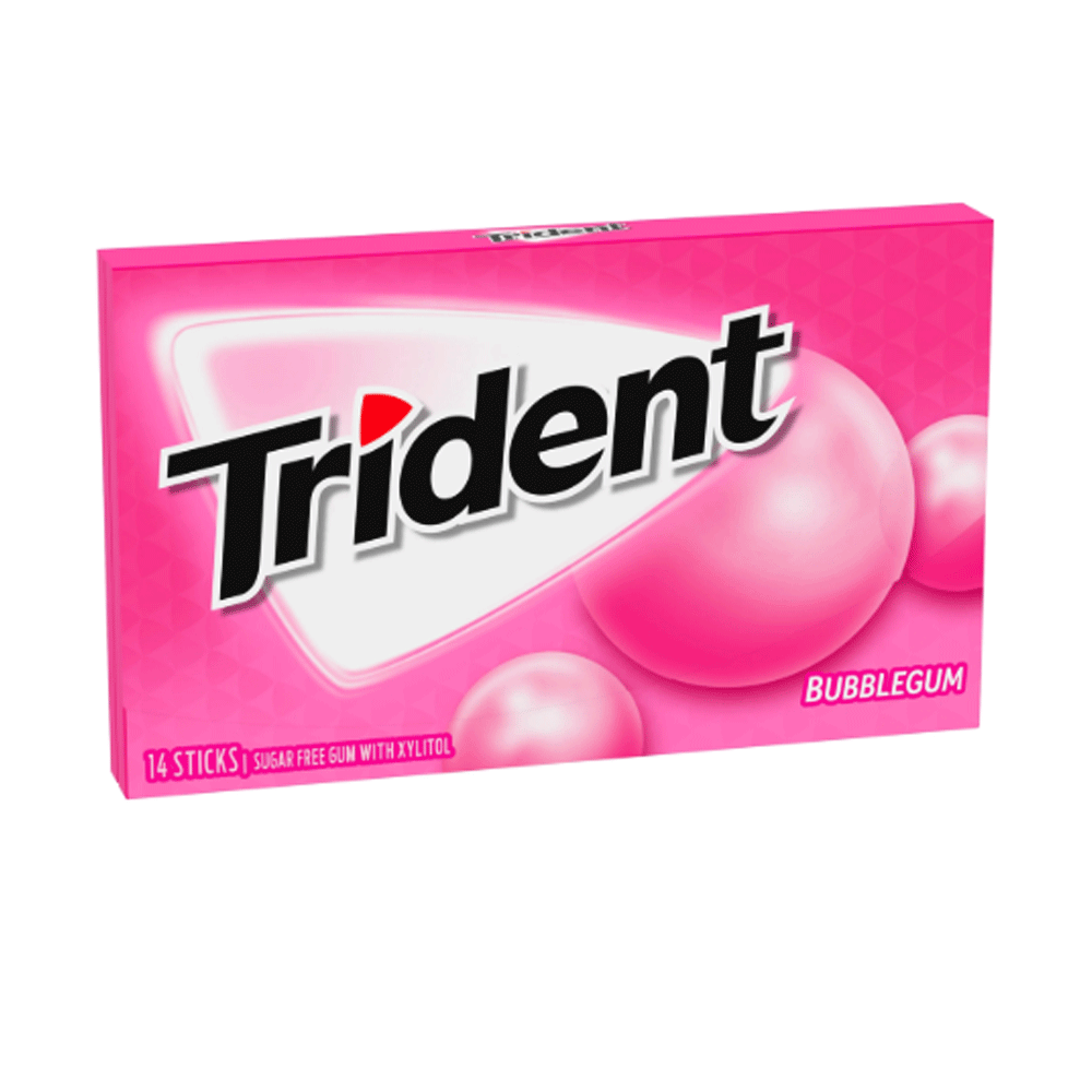 Trident Bubble Gum 60G