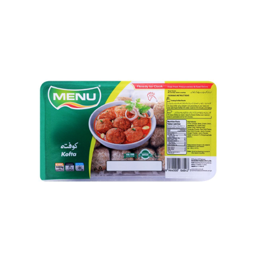Menu Kofta 1000G