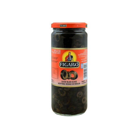 Figaro Olives Black Sliced 180G