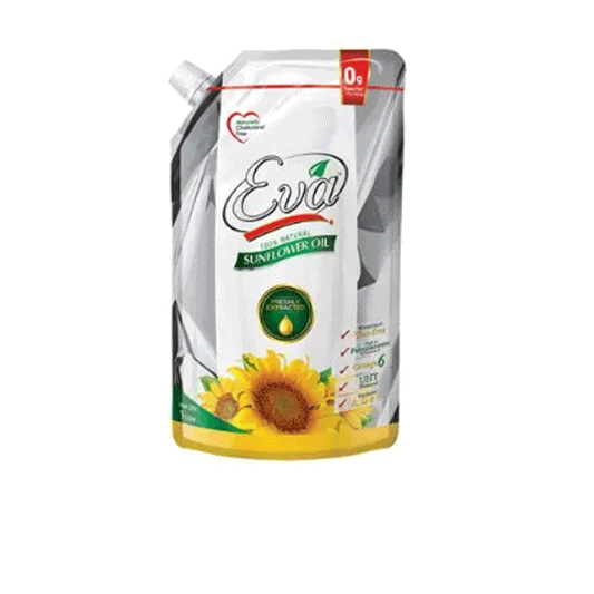 Eva Sunflower Oil(Nozel) Per Ltr