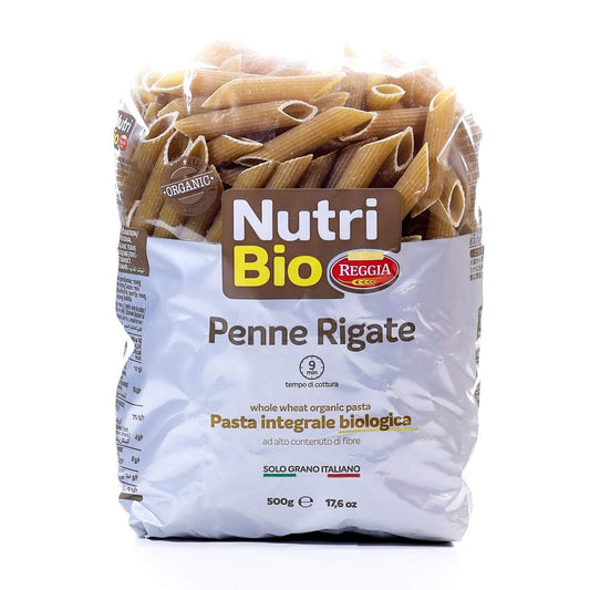 PASTA REGGIA (434) 500 G NUTRI BIO PENNE RIGATE - WG ORGANIC
