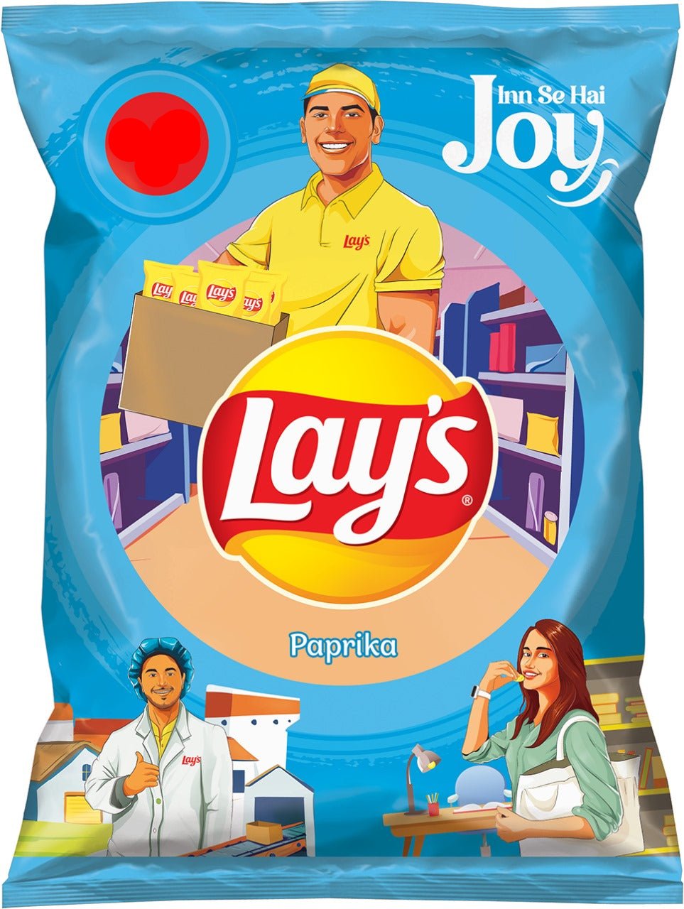 LAYS CHIPS PAPRIKA 45 GM